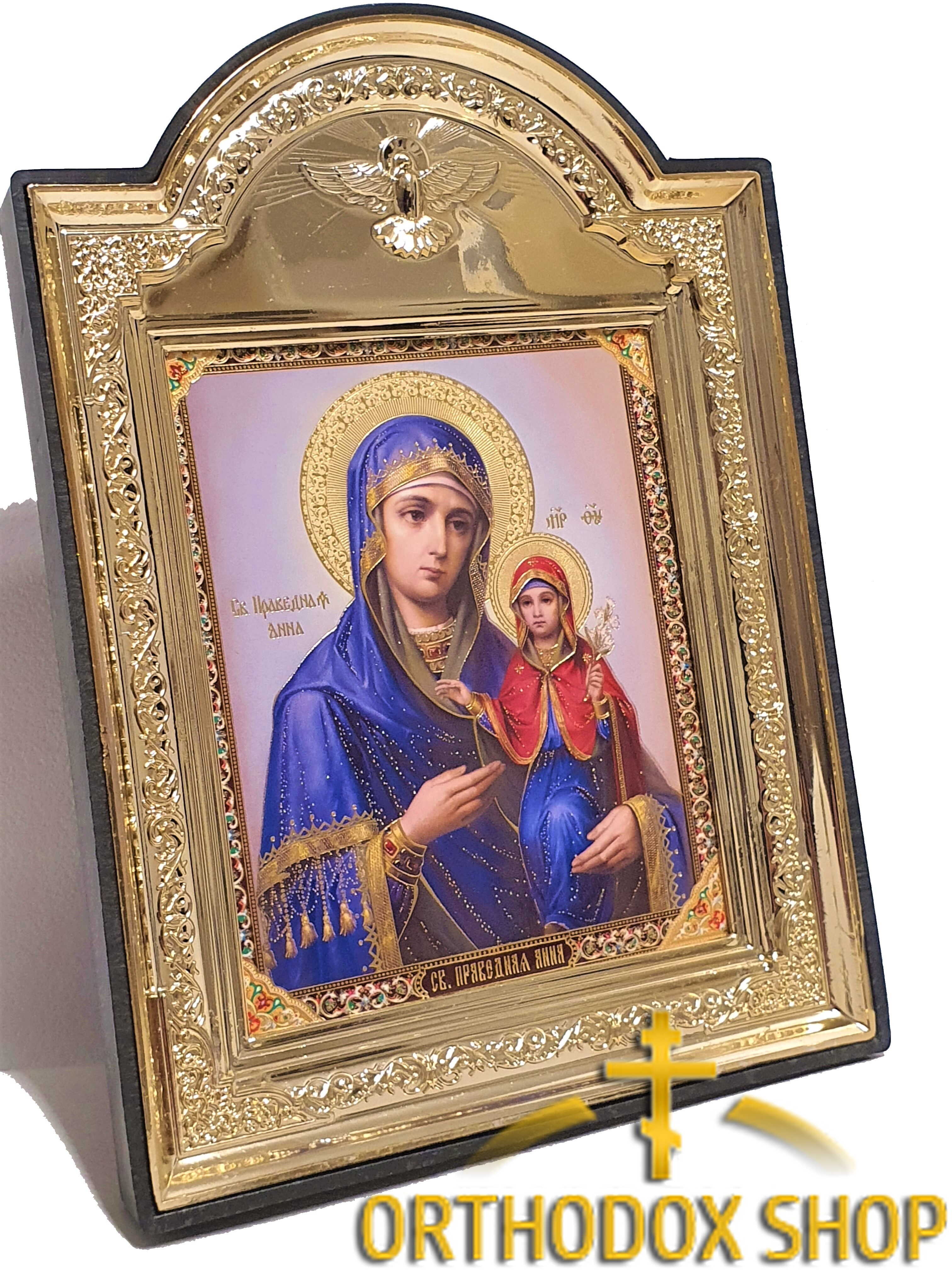 Икона Святая праведная Анна, мать Пресвятой Богородицы. Освященная