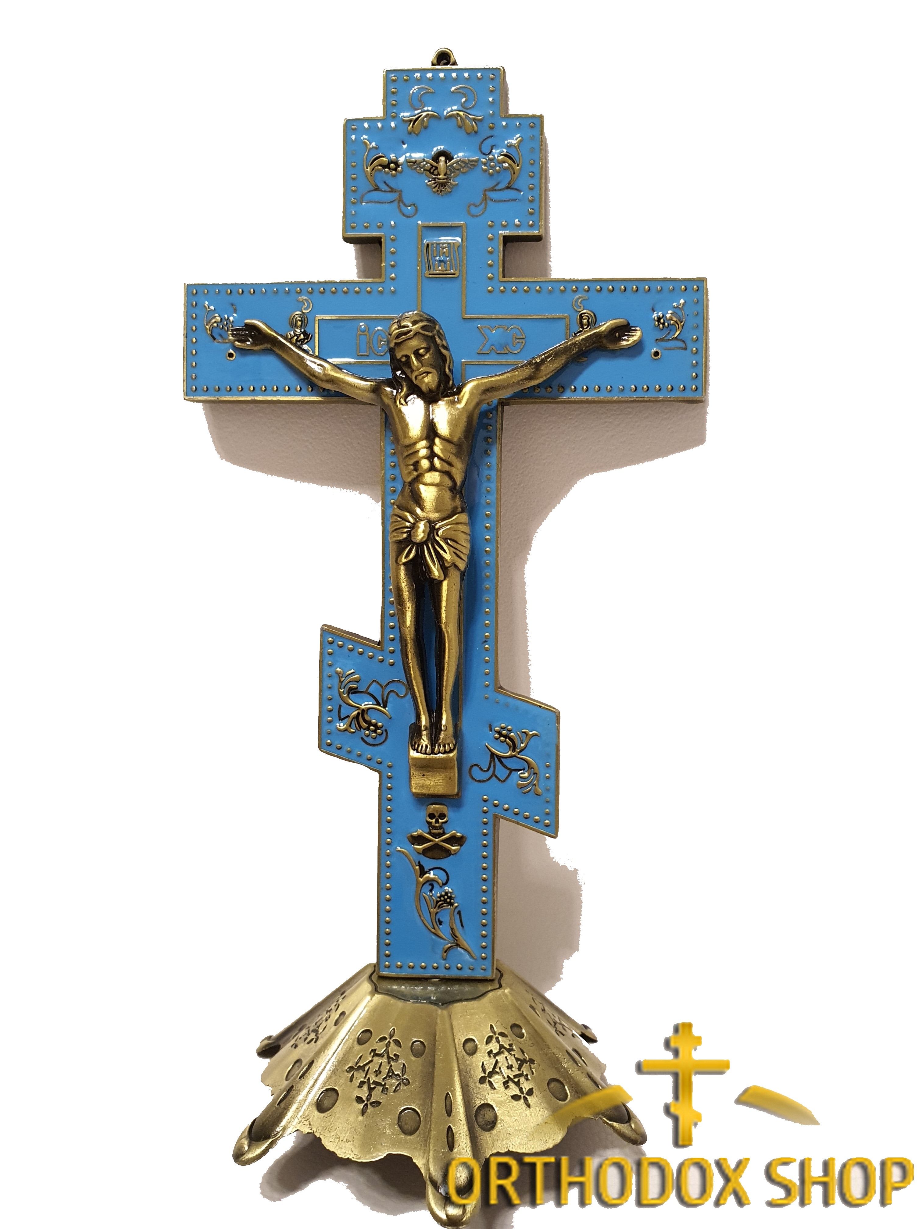 Православный крест с распятием, Размер 25 х 13 cm. Освященный Православный крест с распятием, Размер 25 х 13 cm. Освященный