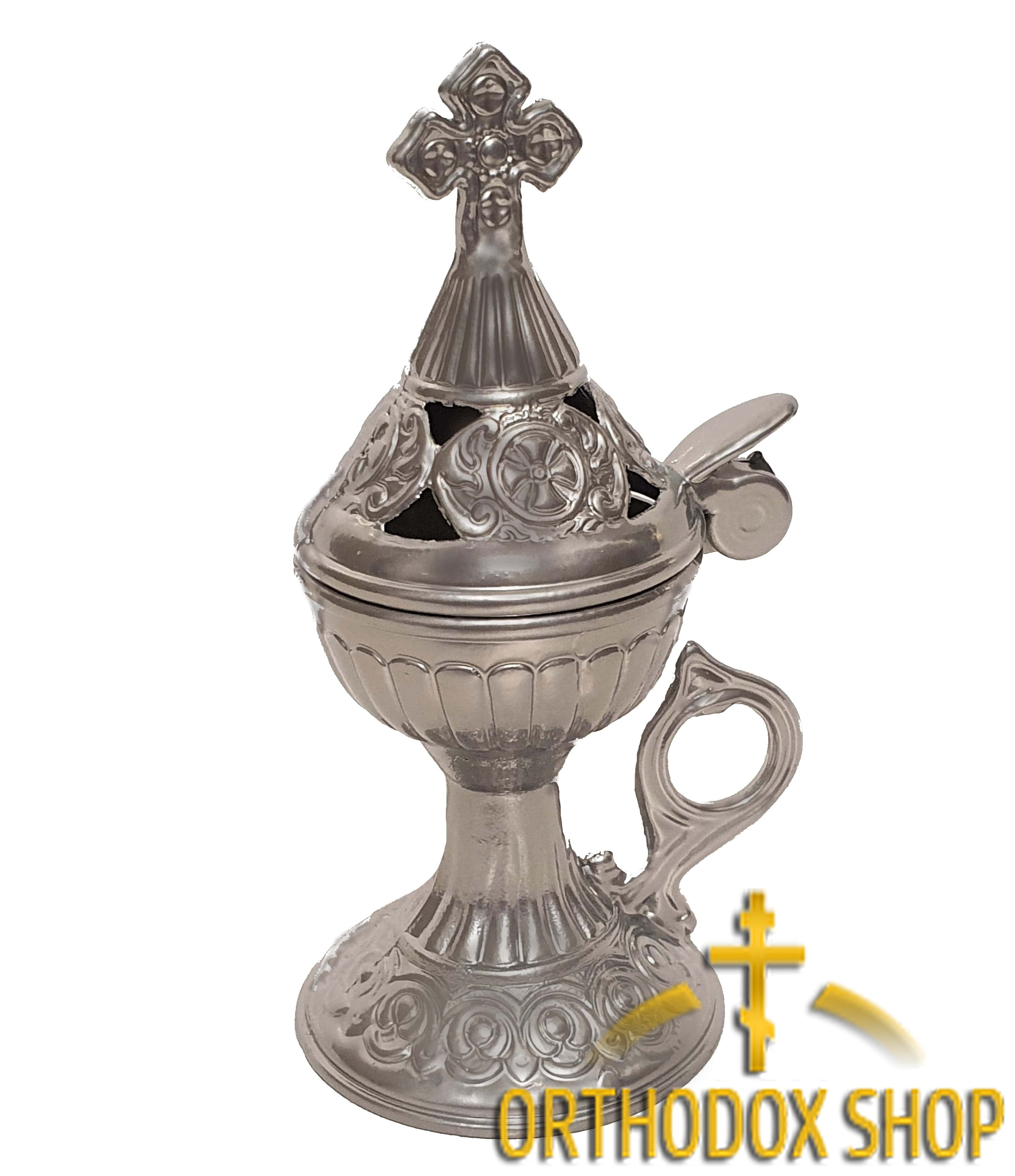 Кадильница металлическая. Освященная Кадильница металлическая. Освященная