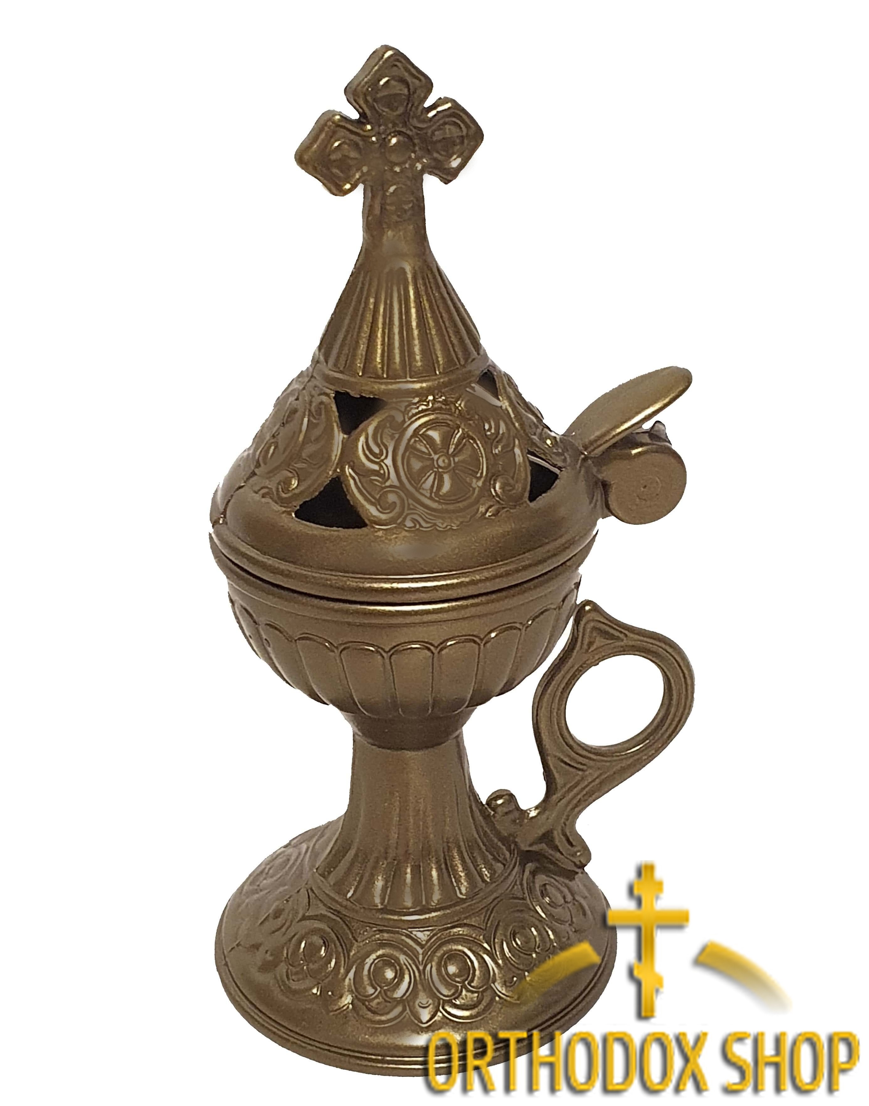 Кадильница металлическая. Освященная Кадильница металлическая. Освященная