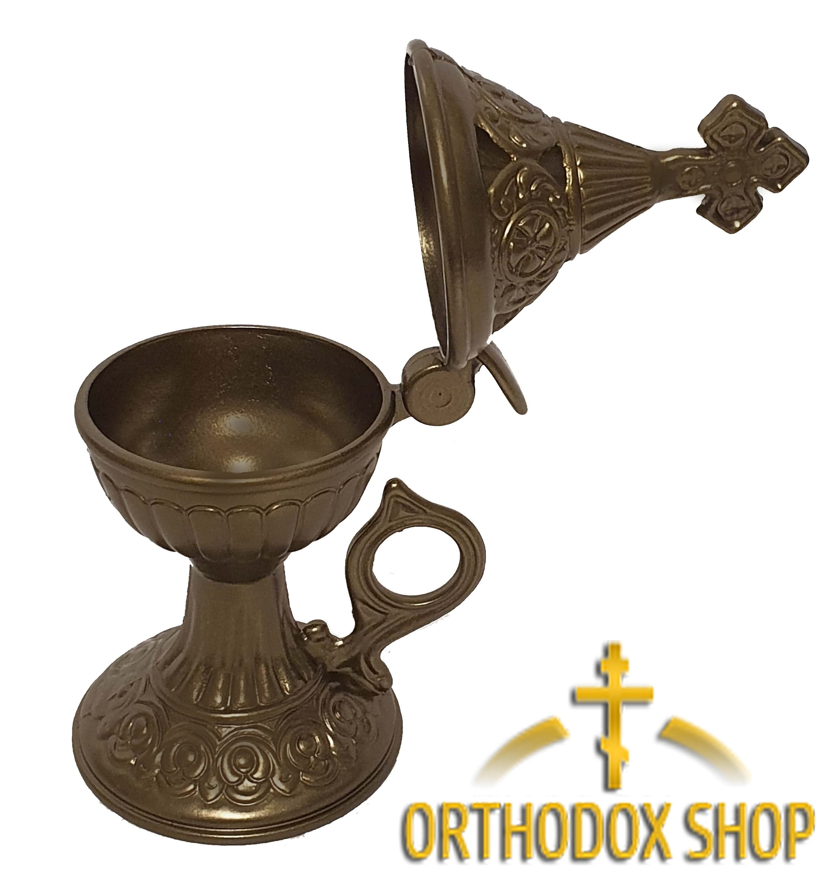 Кадильница металлическая. Освященная Кадильница металлическая. Освященная
