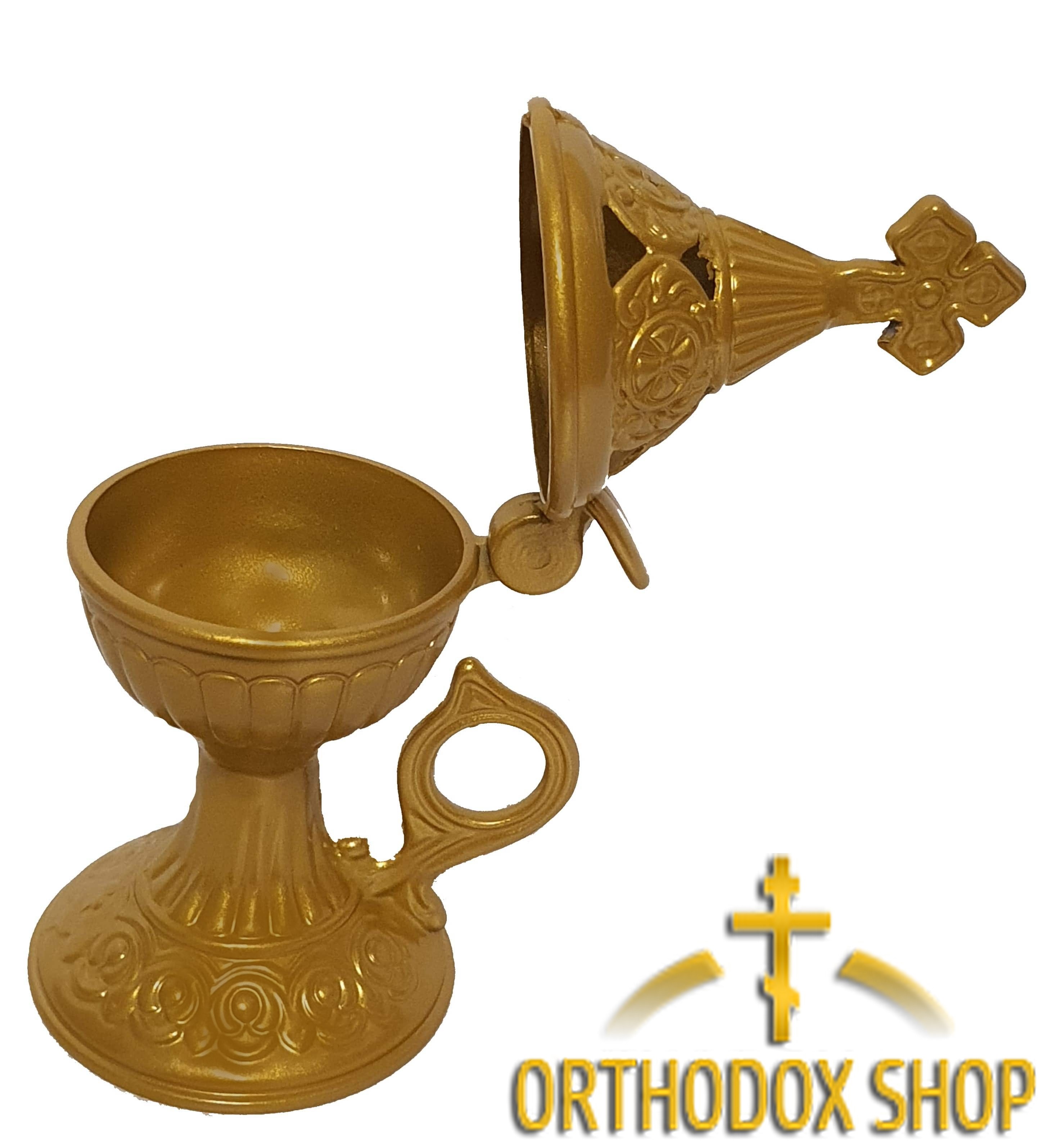 Кадильница металлическая. Освященная Кадильница металлическая. Освященная