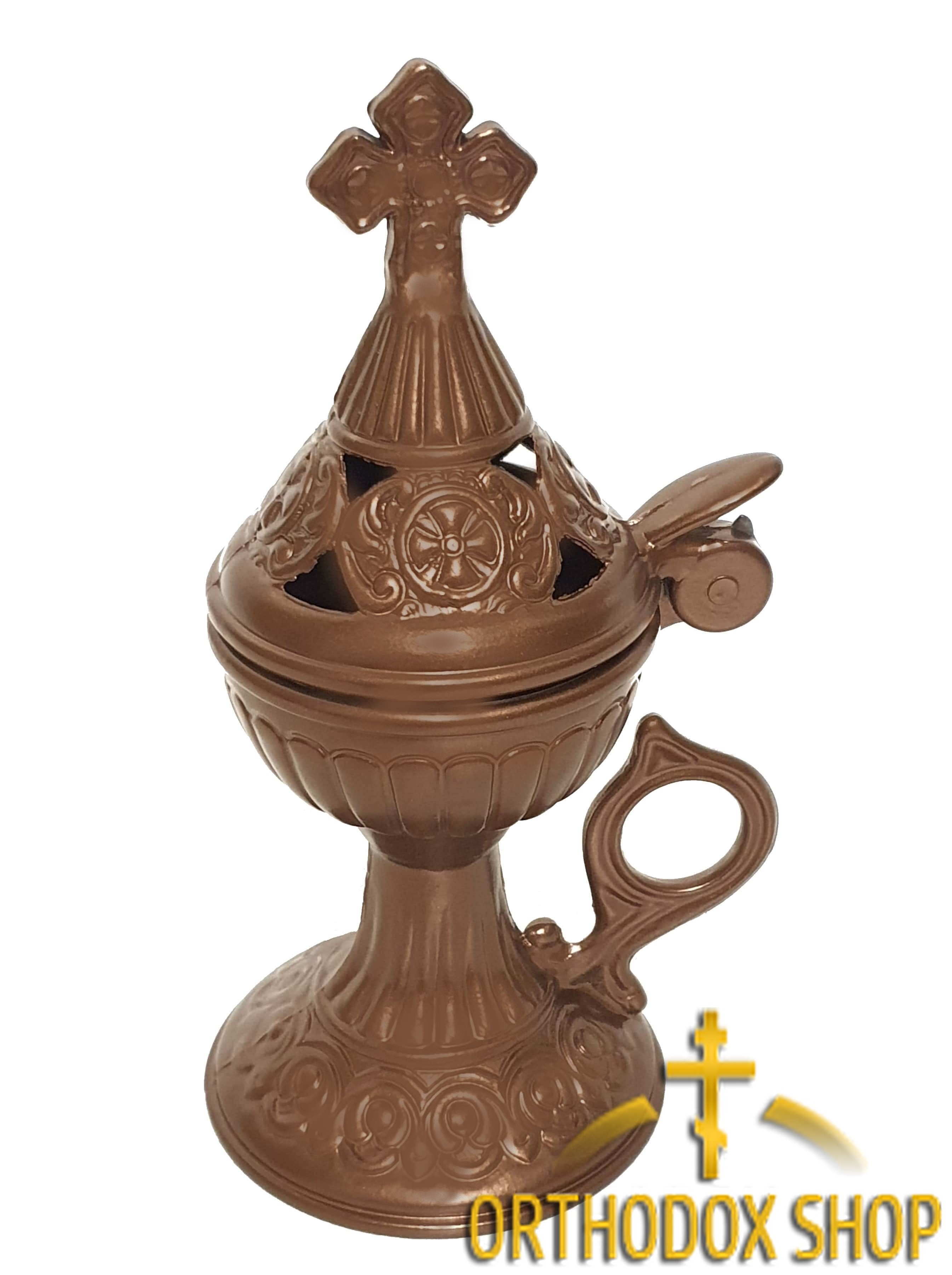 Кадильница металлическая. Освященная Кадильница металлическая. Освященная