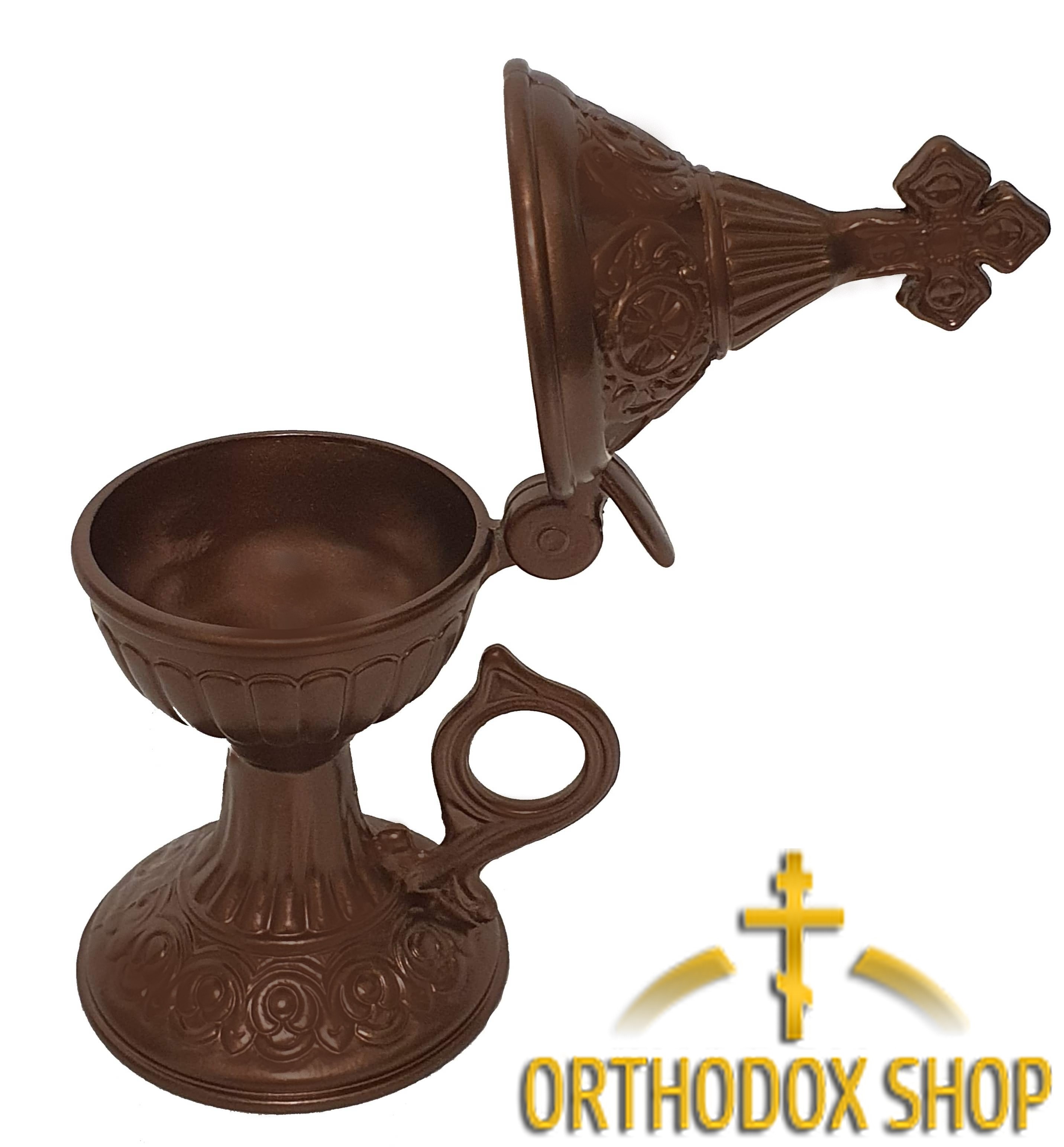 Кадильница металлическая. Освященная Кадильница металлическая. Освященная